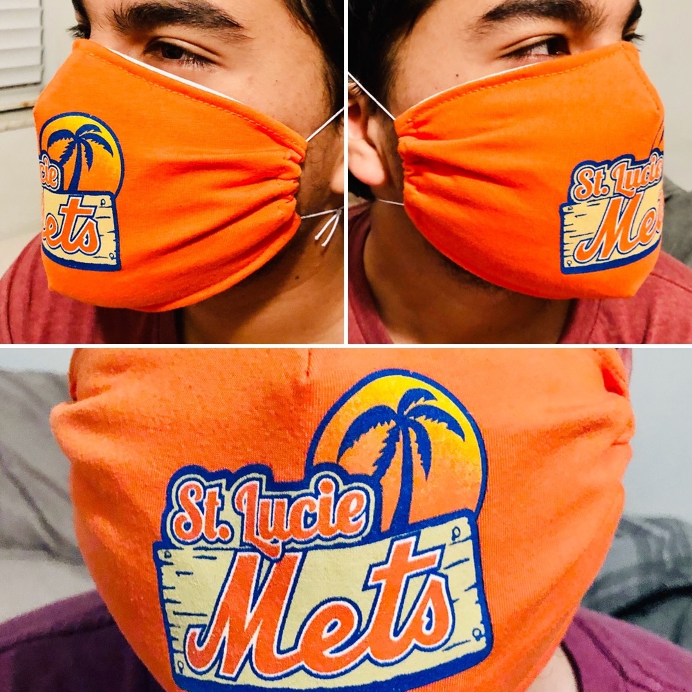 FACE MASK - METS Baseball